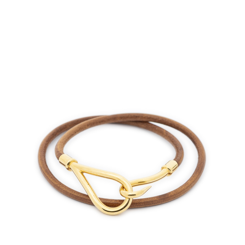 Hermes Jumbo Hook Double Tour Bracelet